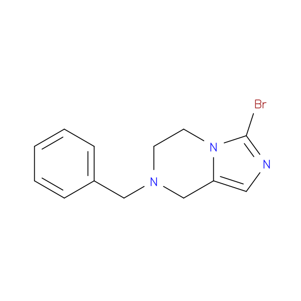 7-Benzyl-3-bromo-5,6,7,8-tetrahydroimidazo[1,5-a]pyrazine