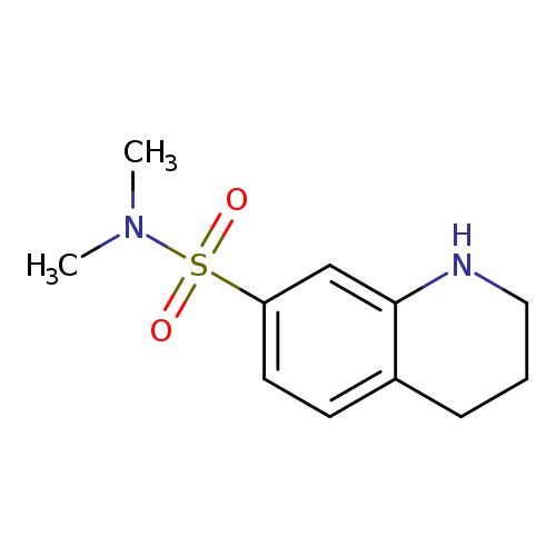 N,N-dimethyl-1,2,3,4-tetrahydroquinoline-7-sulfonamide