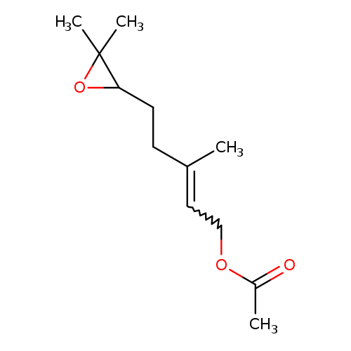 2-Penten-1-ol, 5-(3,3-dimethyl-2-oxiranyl)-3-methyl-, 1-acetate, (2E)-