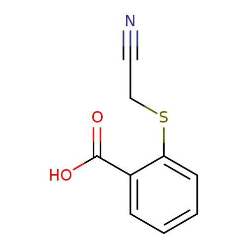 2-((Cyanomethyl)thio)benzoic acid