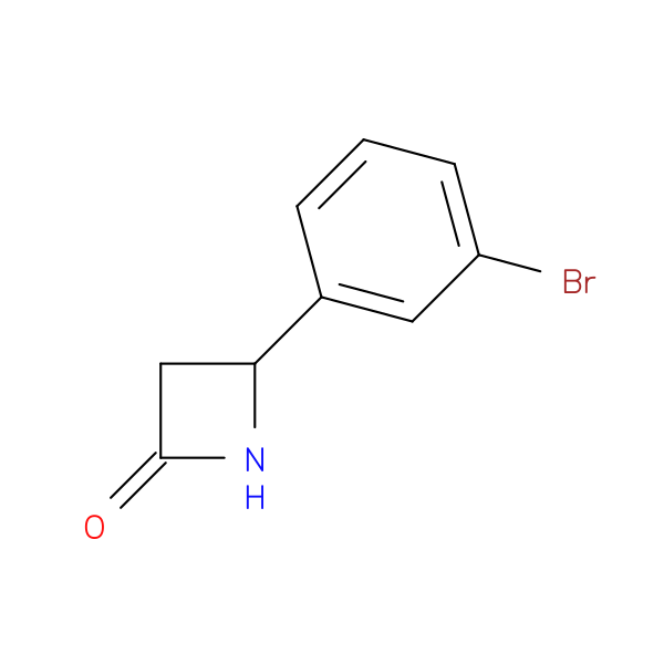 4-(3-Bromophenyl)azetidin-2-one