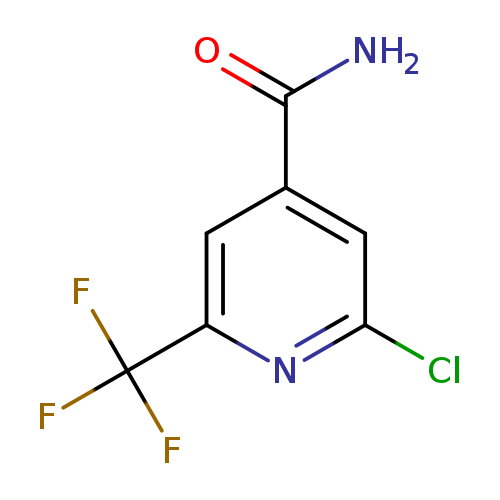 2-Chloro-6-(trifluoromethyl)isonicotinamide