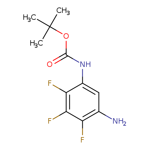 tert-butyl N-(5-amino-2,3,4-trifluorophenyl)carbamate