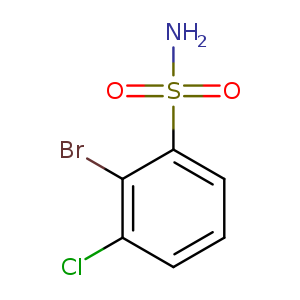 2-bromo-3-chlorobenzene-1-sulfonamide