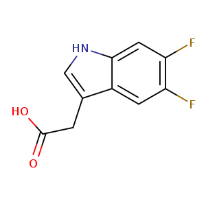 1H-Indole-3-acetic acid, 5,6-difluoro-