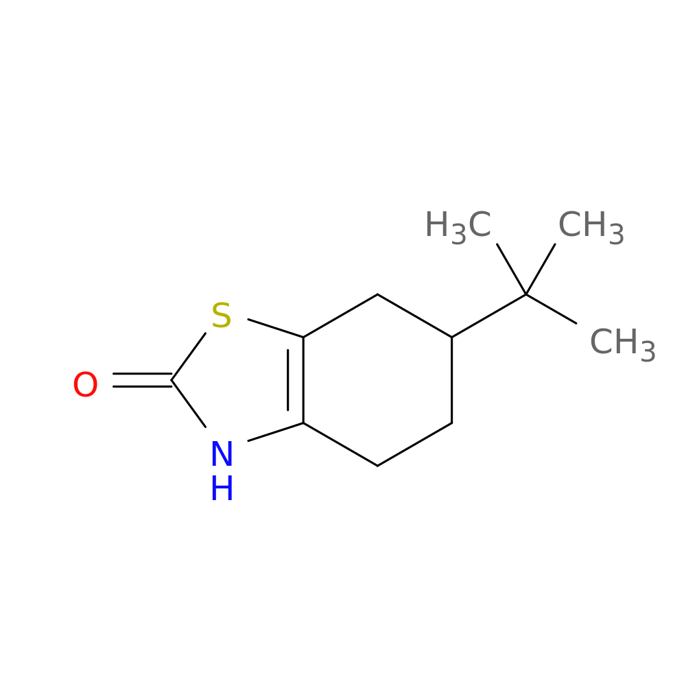 6-tert-butyl-2,3,4,5,6,7-hexahydro-1,3-benzothiazol-2-one