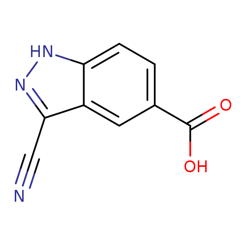 3-cyano-1H-indazole-5-carboxylic acid