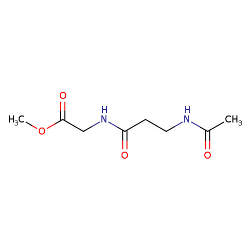 methyl2-(3-acetamidopropanamido)acetate