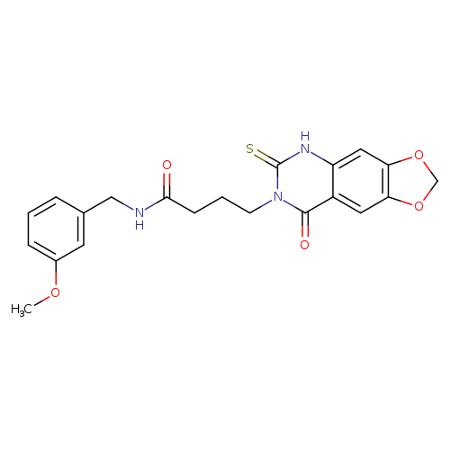 N-[(3-methoxyphenyl)methyl]-4-{8-oxo-6-sulfanylidene-2H,5H,6H,7H,8H-[1,3]dioxolo[4,5-g]quinazolin-7-yl}butanamide
