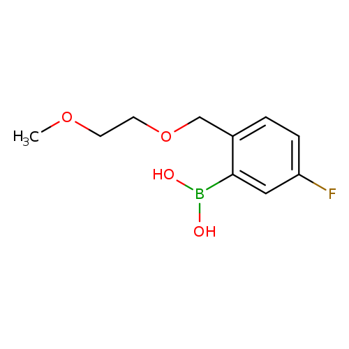 (5-fluoro-2-((2-methoxyethoxy)methyl)phenyl)boronic acid