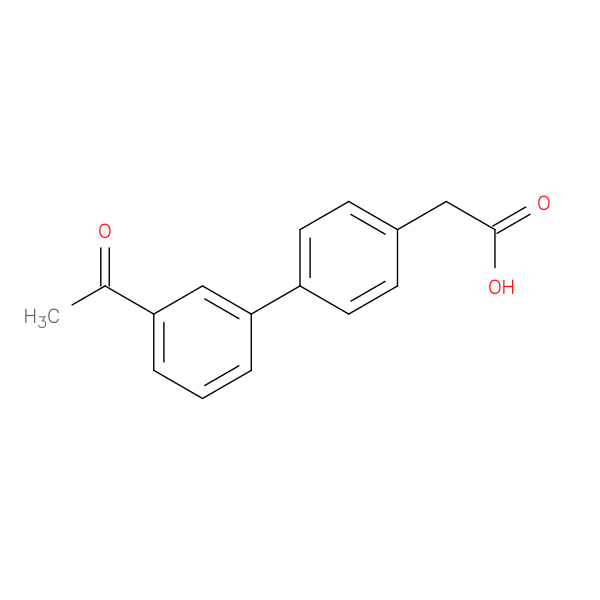 2-(3'-Acetyl-[1,1'-biphenyl]-4-yl)acetic acid