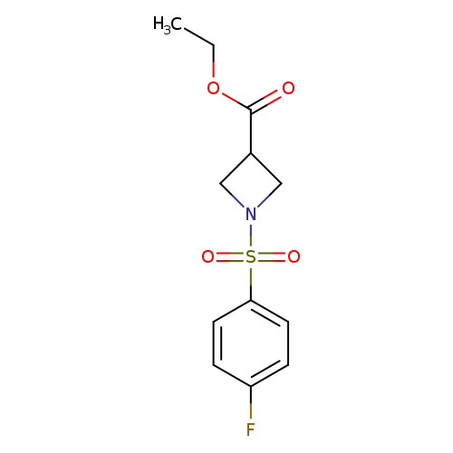 ethyl 1-(4-fluorobenzenesulfonyl)azetidine-3-carboxylate