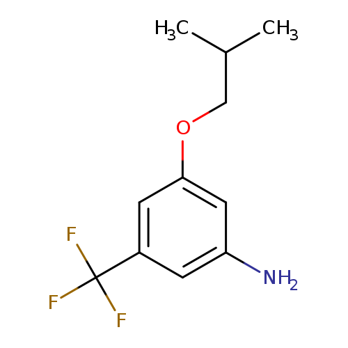 3-Isobutoxy-5-(trifluoromethyl)benzenamine