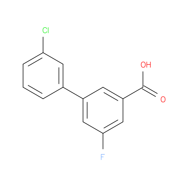3-(3-Chlorophenyl)-5-fluorobenzoic acid