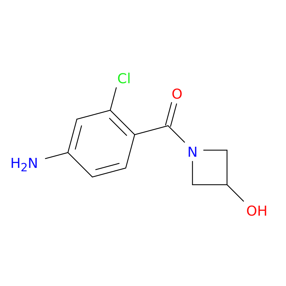 1-(4-amino-2-chlorobenzoyl)azetidin-3-ol