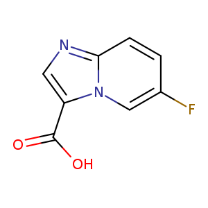 Imidazo[1,2-a]pyridine-3-carboxylic acid, 6-fluoro-