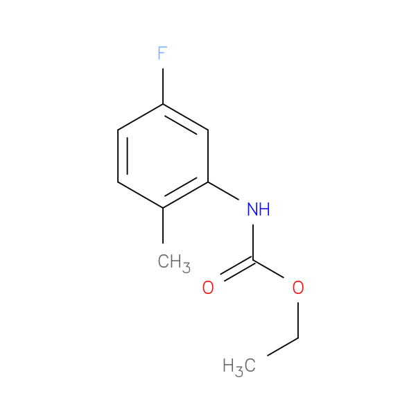 ethyl N-(5-fluoro-2-methylphenyl)carbamate