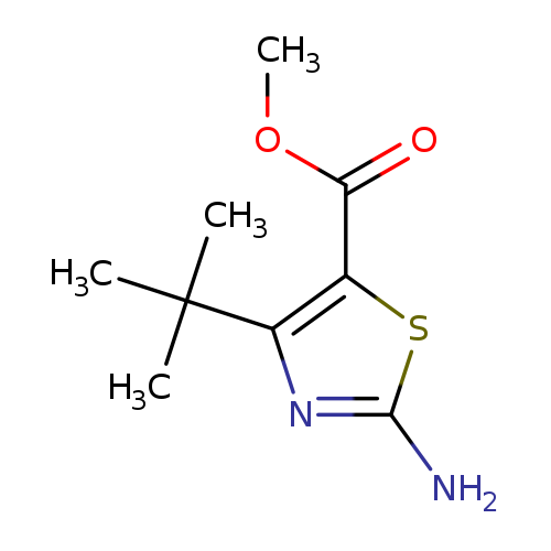 Methyl 2-amino-4-t-butylthiazole-5-carboxylate