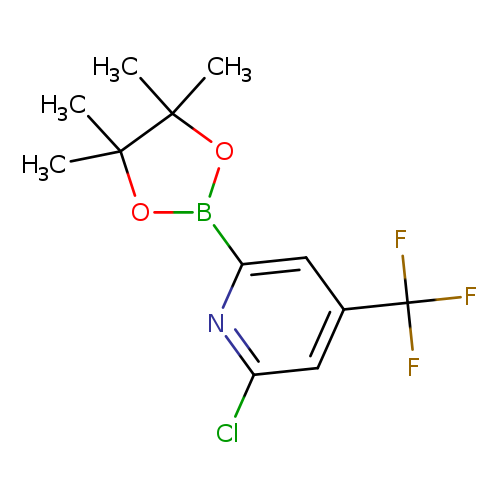 2-Chloro-4-(trifluoromethyl)pyridine-2-boronic acid pinacol ester
