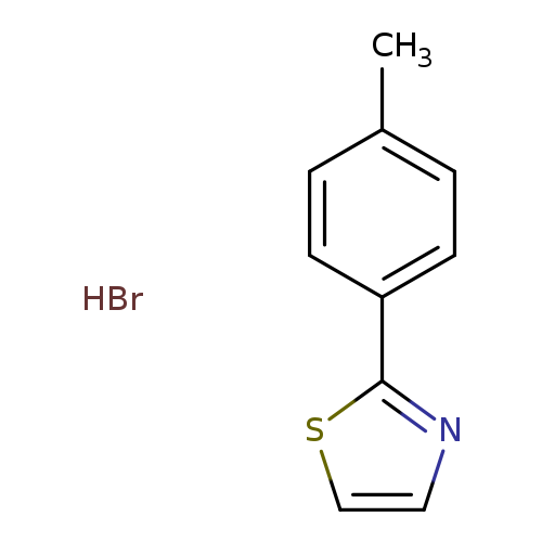 2-(4-methylphenyl)-1,3-thiazole hydrobromide