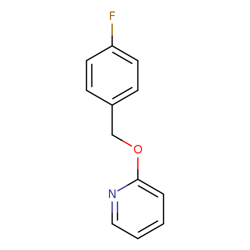 2-[(4-fluorophenyl)methoxy]pyridine