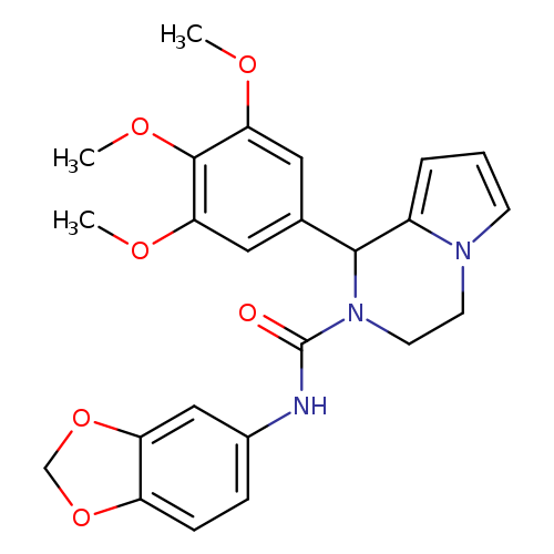 N-(2H-1,3-benzodioxol-5-yl)-1-(3,4,5-trimethoxyphenyl)-1H,2H,3H,4H-pyrrolo[1,2-a]pyrazine-2-carboxamide