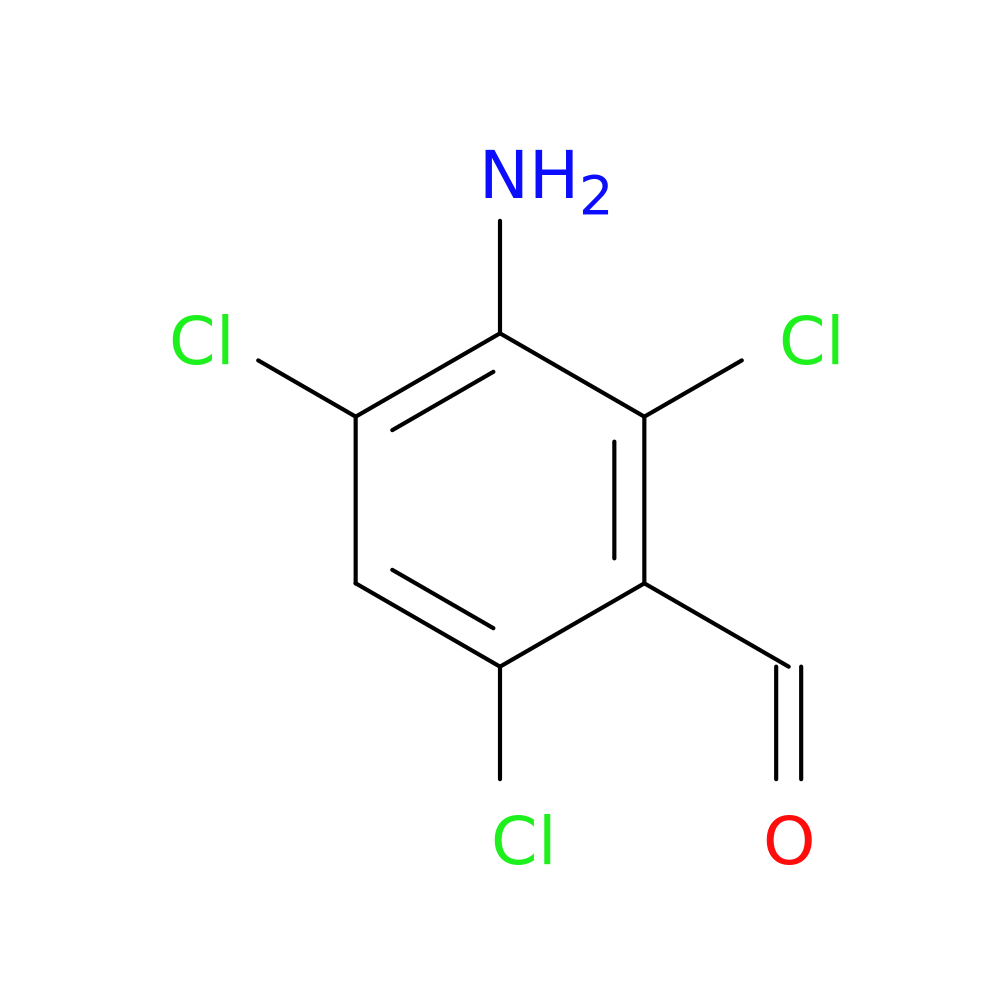 3-amino-2,4,6-trichlorobenzaldehyde