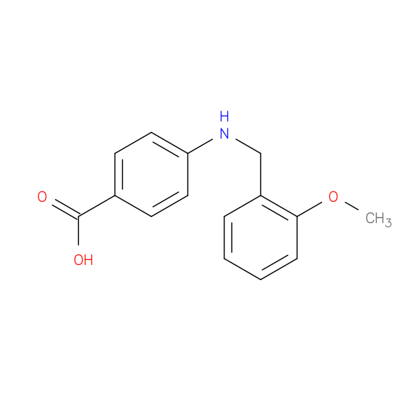 4-[(2-methoxybenzyl)amino]benzoic acid