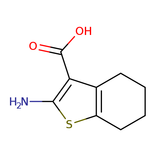 2-Amino-4,5,6,7-tetrahydro-benzo[b]thiophene-3-carboxylic acid
