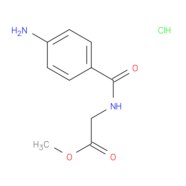 methyl 2-[(4-aminophenyl)formamido]acetate hydrochloride
