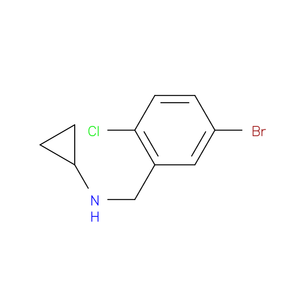 N-(5-Bromo-2-chlorobenzyl)cyclopropanamine