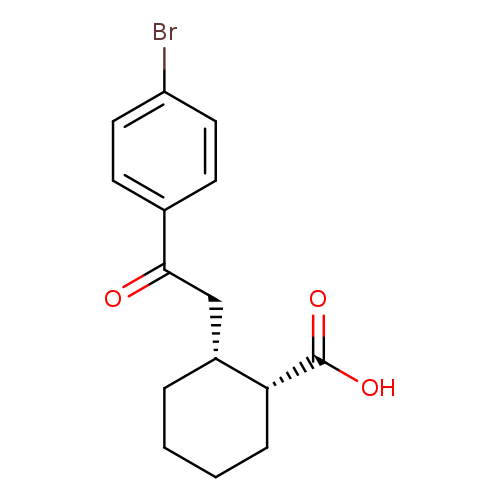 cis-2-[2-(4-Bromophenyl)-2-oxoethyl]cyclohexane-1-carboxylic acid