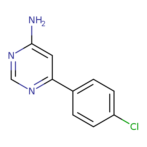 6-(4-chlorophenyl)pyrimidin-4-amine