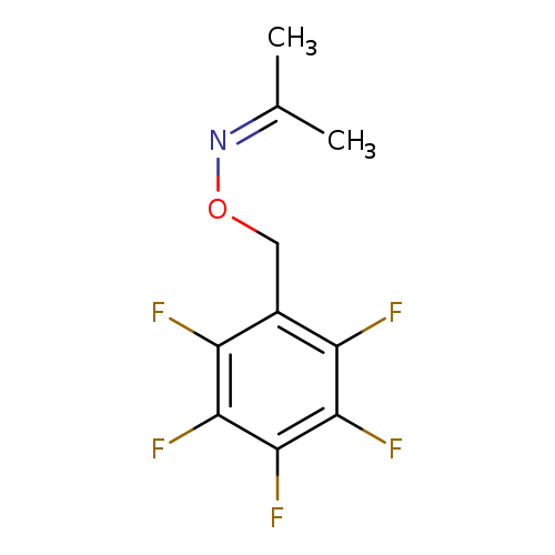 2-PRopanone, O-[(2,3,4,5,6-pentafluorophenyl)methyl]oxime