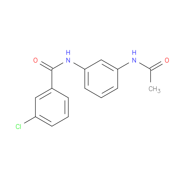3-chloro-N-(3-acetamidophenyl)benzamide