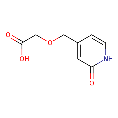 2-[(2-oxo-1,2-dihydropyridin-4-yl)methoxy]acetic acid