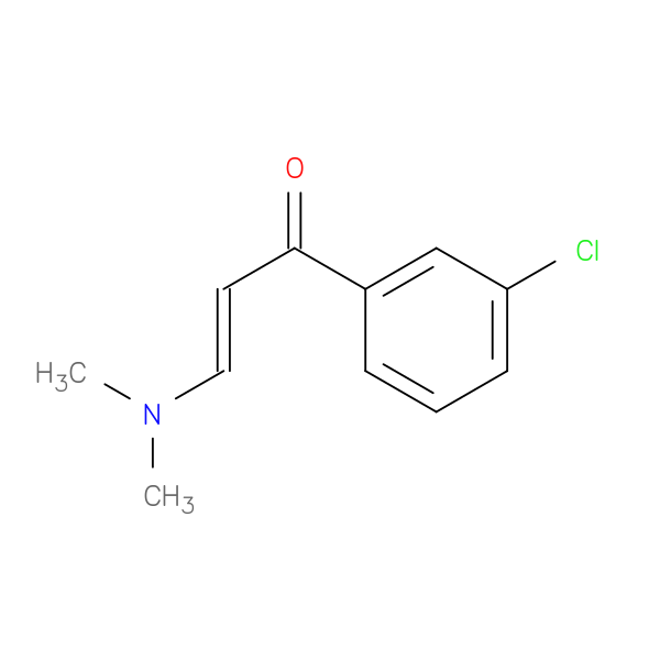 2-Propen-1-one, 1-(3-chlorophenyl)-3-(dimethylamino)-, (2E)-