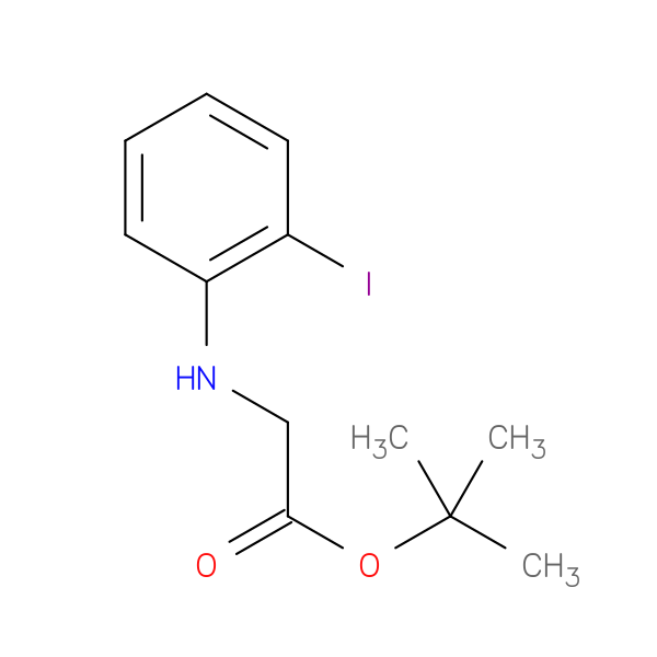 tert-butyl 2-[(2-iodophenyl)amino]acetate