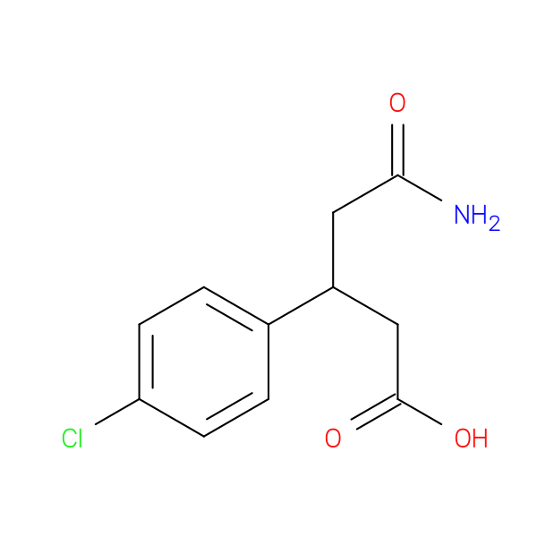 5-Amino-3-(4-chlorophenyl)-5-oxopentanoic acid