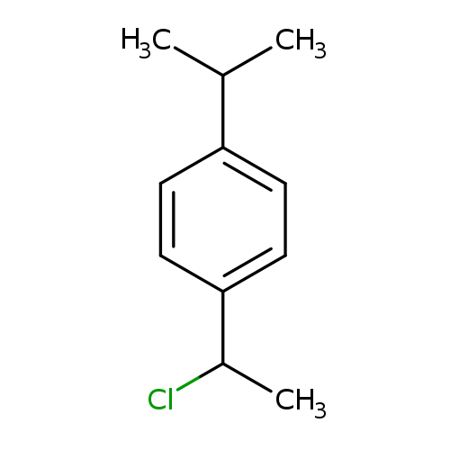1-(1-chloroethyl)-4-(propan-2-yl)benzene