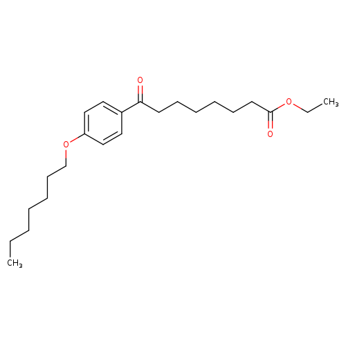 Ethyl 8-(4-heptyloxyphenyl)-8-oxooctanoate