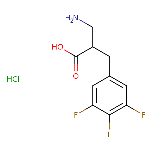 3-amino-2-[(3,4,5-trifluorophenyl)methyl]propanoic acid hydrochloride