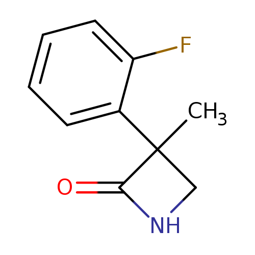 3-(2-fluorophenyl)-3-methylazetidin-2-one