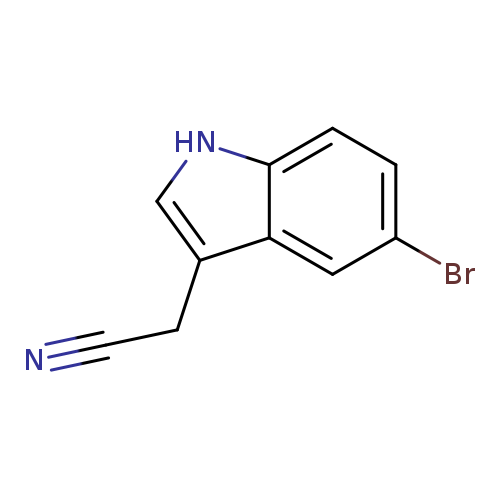 1H-Indole-3-acetonitrile, 5-bromo-