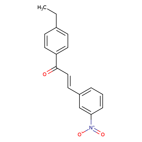 (2E)-1-(4-ethylphenyl)-3-(3-nitrophenyl)prop-2-en-1-one