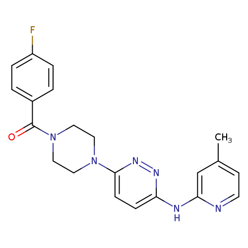 6-[4-(4-fluorobenzoyl)piperazin-1-yl]-N-(4-methylpyridin-2-yl)pyridazin-3-amine