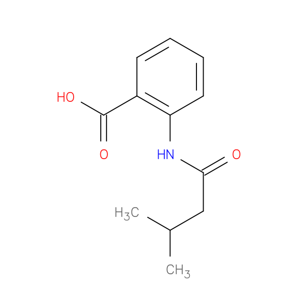 2-(3-methylbutanamido)benzoic acid
