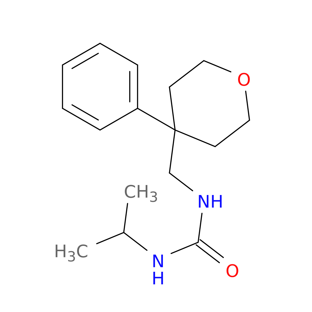 1-[(4-phenyloxan-4-yl)methyl]-3-(propan-2-yl)urea