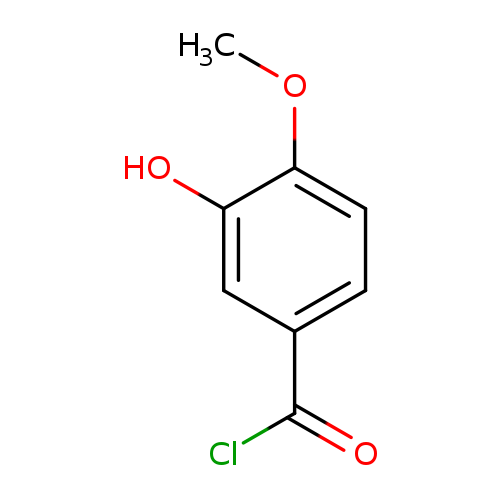 Benzoyl chloride, 3-hydroxy-4-methoxy- (9CI)
