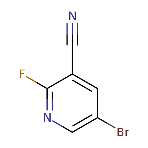 3-Pyridinecarbonitrile, 5-bromo-2-fluoro-